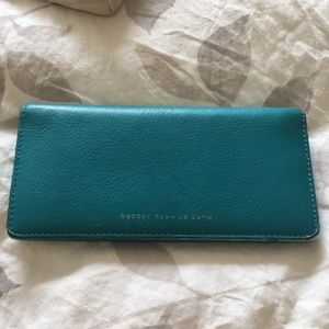 Teal Marc Jacobs wallet